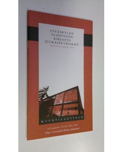käytetty teos Jyväskylän yliopiston kirjasto julkaisuyksikkö kevät ja kesä 1997 myyntiluettelo (ERINOMAINEN)