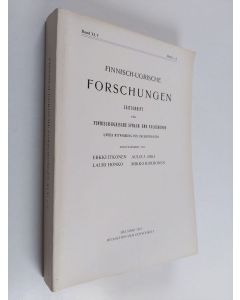 käytetty kirja Finnisch-ugrische Forschungen : Zeitschrift für finnisch-ugrische Sprach- und Volkskunde, Band 45 Heft 1-3