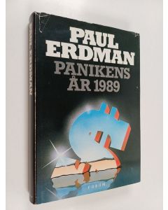 Kirjailijan Paul Erdman käytetty kirja Panikens år 1989
