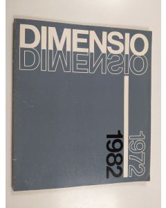 käytetty kirja Dimensio 1972-1982