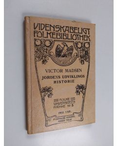 Kirjailijan Victor Madsen käytetty kirja Jordens udviklings historie