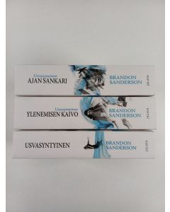 Kirjailijan Brandon Sanderson uusi kirja Usvasyntyinen 1-3 : Viimeinen valtakunta ; Ylenemisen kaivo ; Ajan sankari