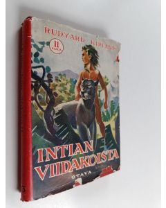 Kirjailijan Rudyard Kipling käytetty kirja Intian viidakoista 2