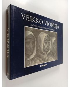 Kirjailijan Veikko Vionoja käytetty kirja Talvisotapiirustuksia = Teckningar från vinterkriget