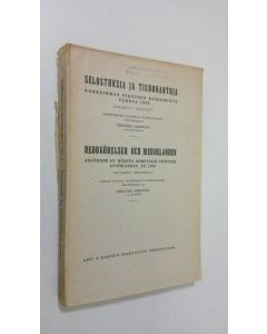 Kirjailijan Gregori Aminoff käytetty kirja Selostuksia ja tiedonantoja Korkeimman oikeuden ratkaisuista vuonna 1936: lokakuu - joulukuu