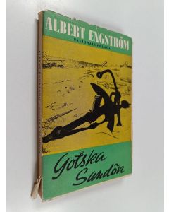 Kirjailijan Albert Engström käytetty kirja Gotska Sandön