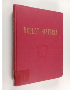 Kirjailijan K.V. Åkerblom käytetty kirja Replot historia