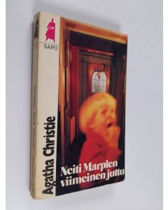 Kirjailijan Agatha Christie käytetty kirja Neiti Marplen viimeinen juttu