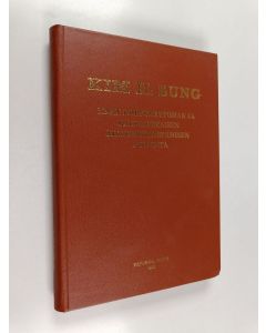Kirjailijan Il Sung Kim käytetty kirja Maan riippumattoman ja rauhanomaisen jälleenyhdistämisen puolesta : toveri Kim Il Sungin 63-vuotispäivän kunniaksi