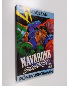 Kirjailijan Alistair MacLean käytetty kirja Navarone suurtükid