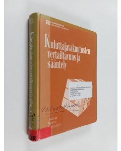 Kirjailijan Jaana Norio-Timonen käytetty kirja Kuluttajavakuutusten vertailtavuus ja sääntely