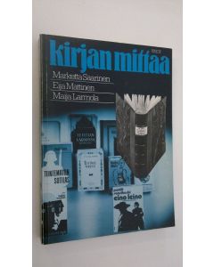 Kirjailijan Marketta Saarinen käytetty kirja Kirjan mittaa