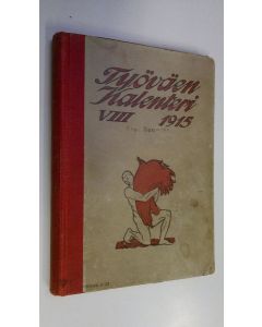 käytetty kirja Työväen kalenteri VII 1915