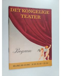 käytetty teos Det kongelige teater - program : season 1958-59