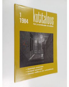 käytetty teos Kotitalous 1/1984