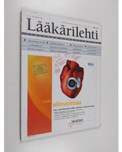 käytetty kirja Suomen lääkärilehti 30-32/2001
