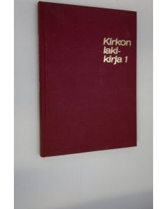 Tekijän P. P. ym. Piispanen  käytetty kirja Kirkon lakikirja 1, Kirkkolaki