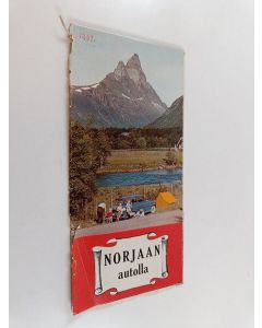uusi teos Norjaan autolla - Norjan matkailukarttta 1:1450000