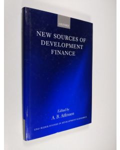 Kirjailijan A. B. Atkinson käytetty kirja New Sources of Development Finance