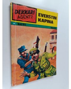 käytetty kirja Dekkari-agentti 6/1973 : Everstin kapina