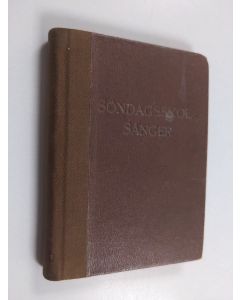 käytetty kirja Söndagsskolsånger