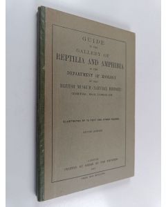 käytetty kirja Guide to the Gallery of Reptilia and Amphibia in the Department of Zoology of the British Museum (Natural History)