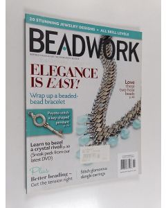 käytetty kirja Beadwork October/November 2011