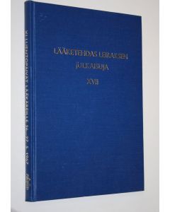 käytetty kirja Lääketehdas Leiraksen julkaisuja XVII : XI luentopäivät lääkäreille 26.-27.5.1967