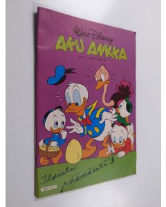 Kirjailijan Walt Disney käytetty teos Aku Ankka 15/1987