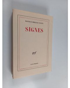Kirjailijan Maurice Merleau-Ponty käytetty kirja Signes
