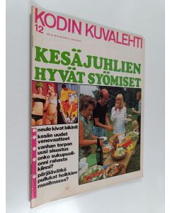 käytetty teos Kodin kuvalehti 12/1974