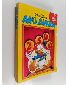 Kirjailijan Walt Disney käytetty kirja Aku Ankka neljännesvuosikerta 1/2004