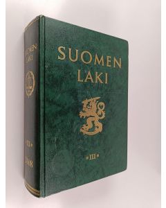käytetty kirja Suomen laki 3 2008