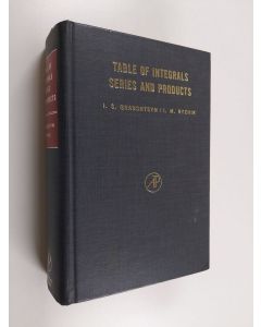 Kirjailijan I. S. Gradshteyn & I. M. Ryzhik käytetty kirja Table of Integrals, Series and Products