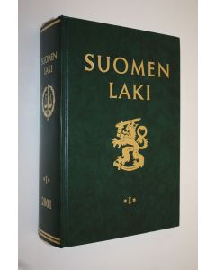 käytetty kirja Suomen laki 2001 osa 1