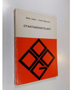 Kirjailijan Matti Liedes käytetty kirja Otantamenetelmät