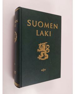 käytetty kirja Suomen laki 2007 osa 1