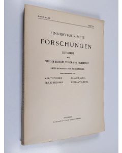 käytetty kirja Finnisch-ugrische Forschungen XXXI, 3