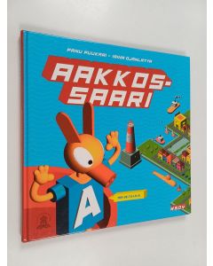 Kirjailijan Panu Puukari käytetty kirja Aakkossaari
