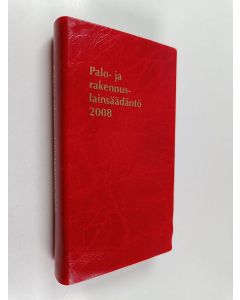 käytetty kirja Palo- ja rakennuslainsäädäntö 2008