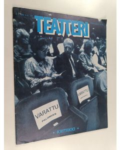 käytetty teos Teatteri 9/1985