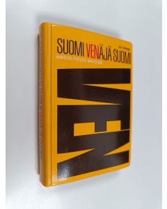 Kirjailijan Juri Jelisejev käytetty kirja Suomi-venäjä-suomi = Finsko-russko-finskij