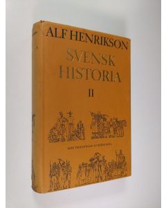 Kirjailijan Alf Henrikson käytetty kirja Svensk Historia 2