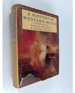 Kirjailijan Donald Jay Grout käytetty kirja A history of western music