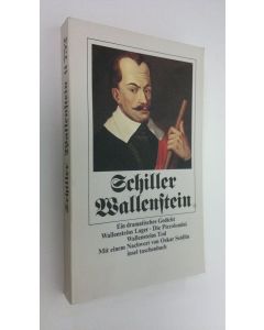 Kirjailijan Friedrich von Schiller käytetty kirja Wallenstein : ein dramatisches Gedicht (ERINOMAINEN)
