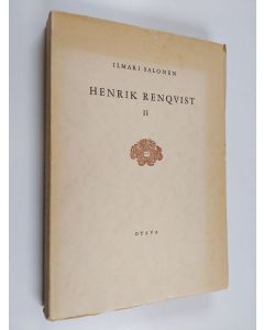 Kirjailijan Ilmari Salonen käytetty kirja Henrik Renqvist 2