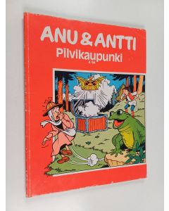 Kirjailijan Willy Vandersteen käytetty kirja Pilvikaupunki