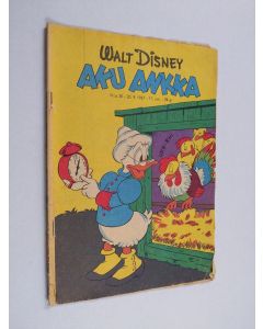 Kirjailijan Walt Disney käytetty teos Aku Ankka 38/1967