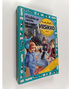 Kirjailijan Enid Blyton käytetty kirja Viisikko ja rantarosvojen torni