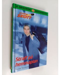 Kirjailijan Gunnar Nordström käytetty kirja Straff på hemmaplan